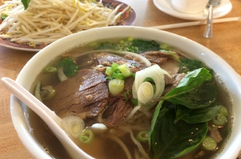 Pho - The national dish of Vietnam and one of the most iconic dishes in the Vietnamese Cuisine