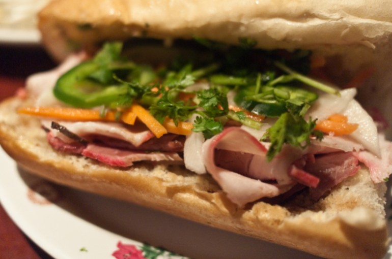 Banh mi - Vietnamese baguette and one of the most affordable dishes in Vietnamese cuisine