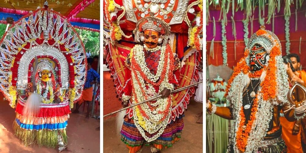 Tulu festivals - Bhoota Kola celebration in Tulu Nadu