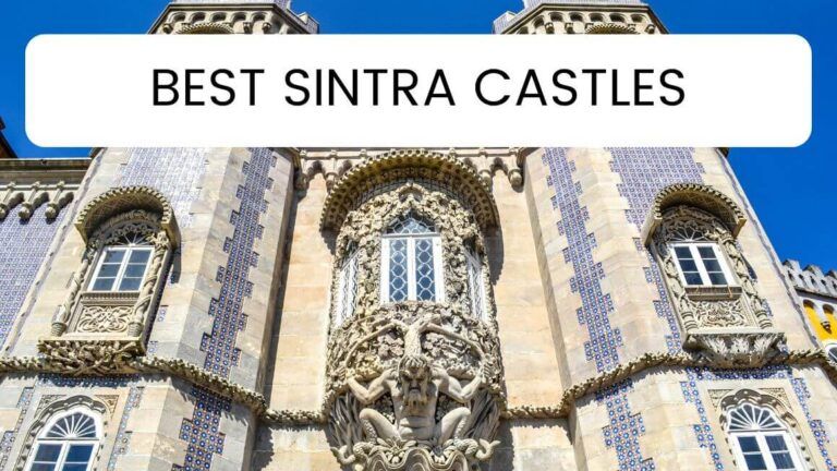 Visiting Sintra Portugal and want to see all the beautiful Sintra castles and palaces? Here's a Sintra Castle Guide that you should totally steal. From the famous and colorful Pena Palace to the lesser known National Palace of Queluz, here are the 7 most beautiful palaces in Sintra that you should totally not miss.