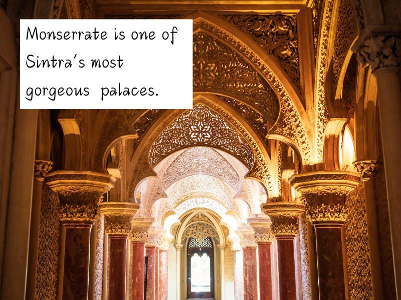 Monserrate Palace in Sintra Portugal
