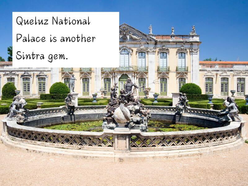 National Palace of Queluz in Sintra Portugal