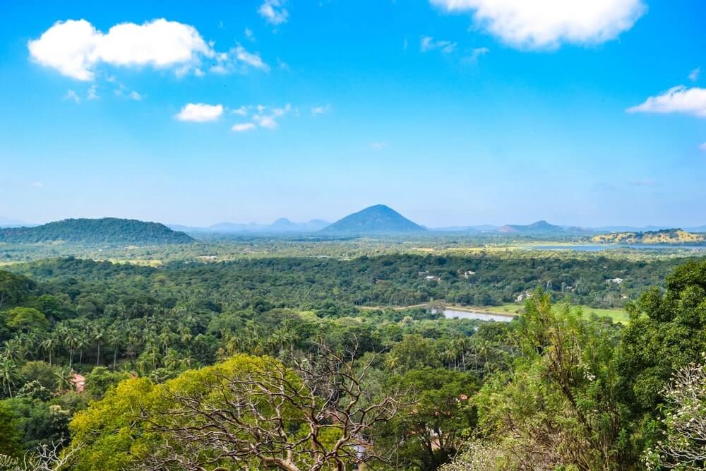 The view from Dambulla