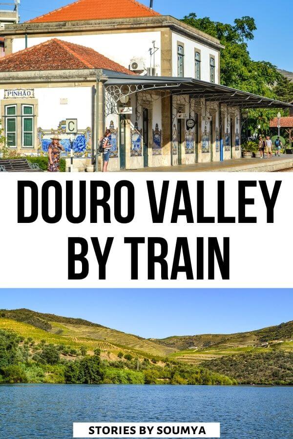 Check out the cheapest and best way to visit Douro Valley Portugal. By train. Enjoy stunning Douro Valley sceneries, visit vineyards, taste port, and cruise along the Douro river with this easy to implement train travel guide. #Portugal #Porto #Douro