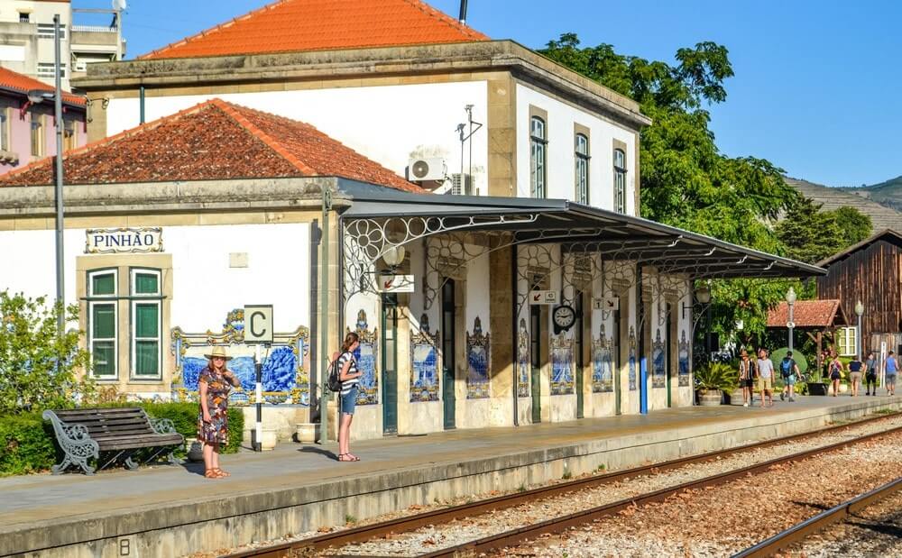 Pinhao Train Station on Porto Douro Valley Train Line