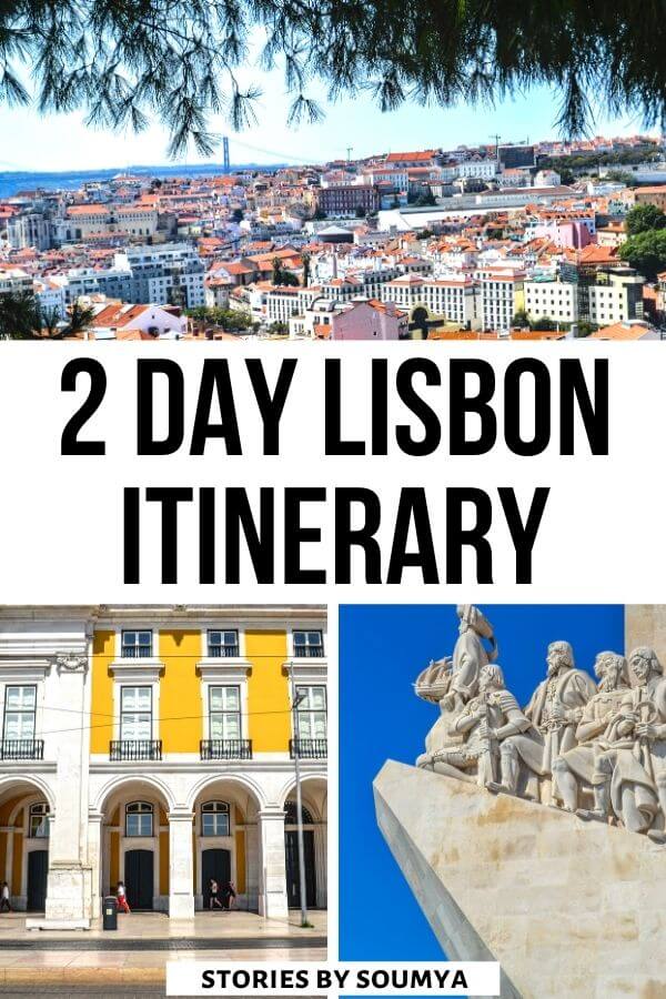 Lisbon 2 Day Itinerary | Lisbon Things to do | What to do in Lisbon Portugal | Lisbon Travel Guide | Lisbon Travel Itinerary | Lisbon Travel Tips #PortugalTravel #LisbonItinerary #LisbonGuide
