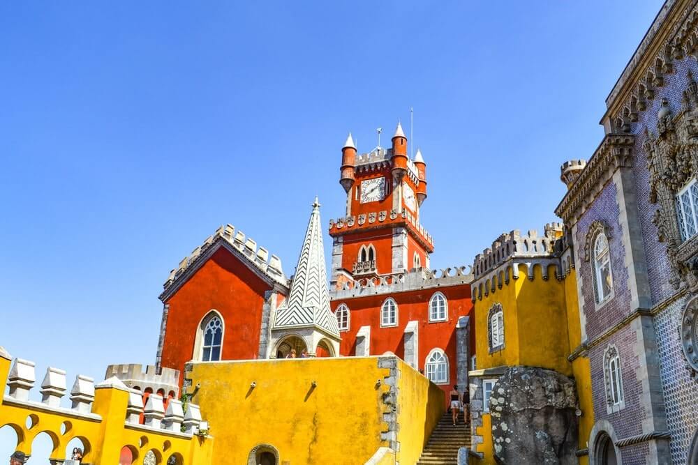 Pena Palace in Sintra Portugal