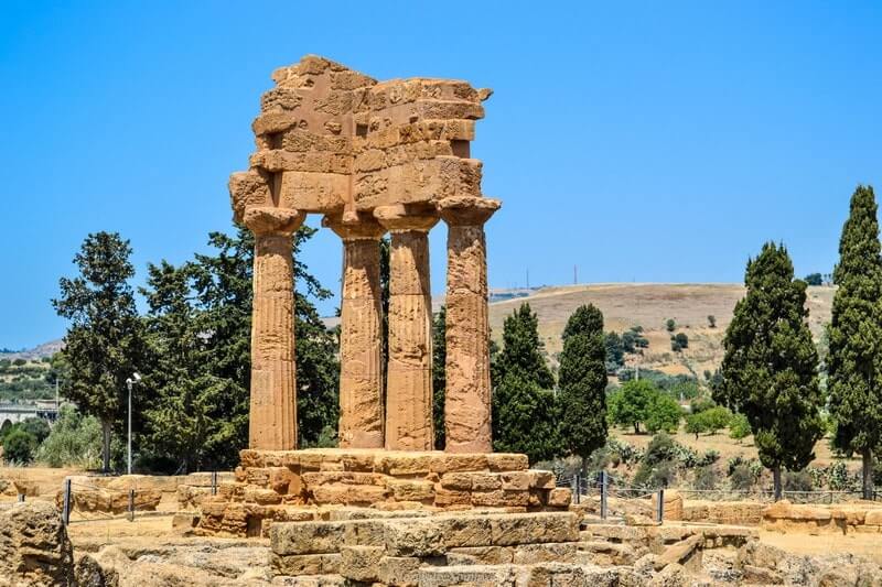 The majestic Valley of Temples in Agrigento Sicily