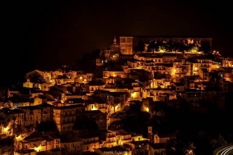 Stunning views of Ragusa Ibla by night. Ragusa is definitely a great addition to your 5 day Sicily itinerary.