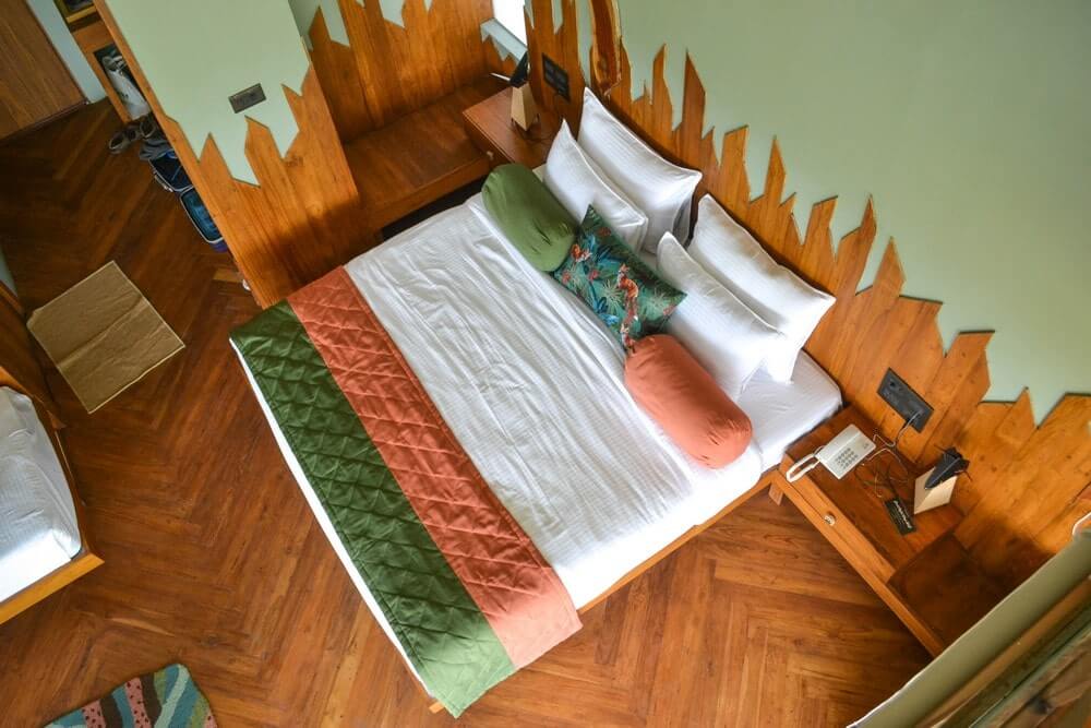 Plush and comfortable beds at the resort