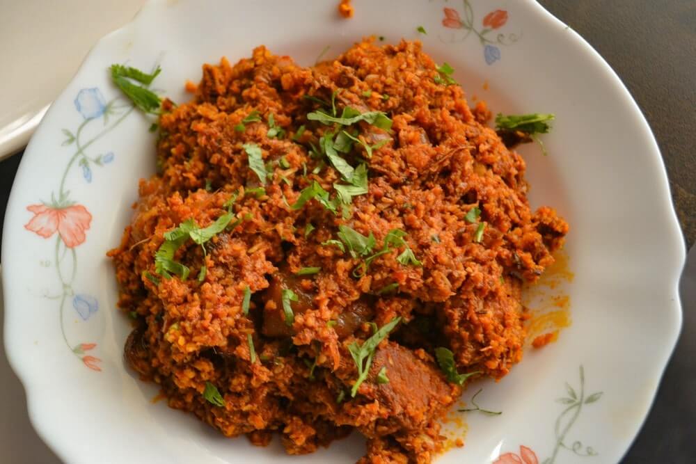 Chicken sukka at Shetty Lunch Home in Mangalore