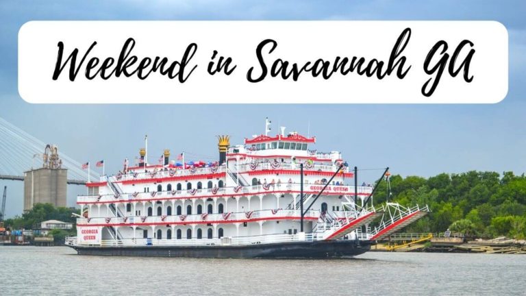 Looking for the best things to do in Savannah Georgia over the weekend? Check out this exclusive long weekend itinerary for Savannah GA filled with the best things to do, best food, and best places to stay in Savannah. Plus lots of tips on how to make your trip to Savannah Georgia absolutely memorable. #Savannah #Georgia