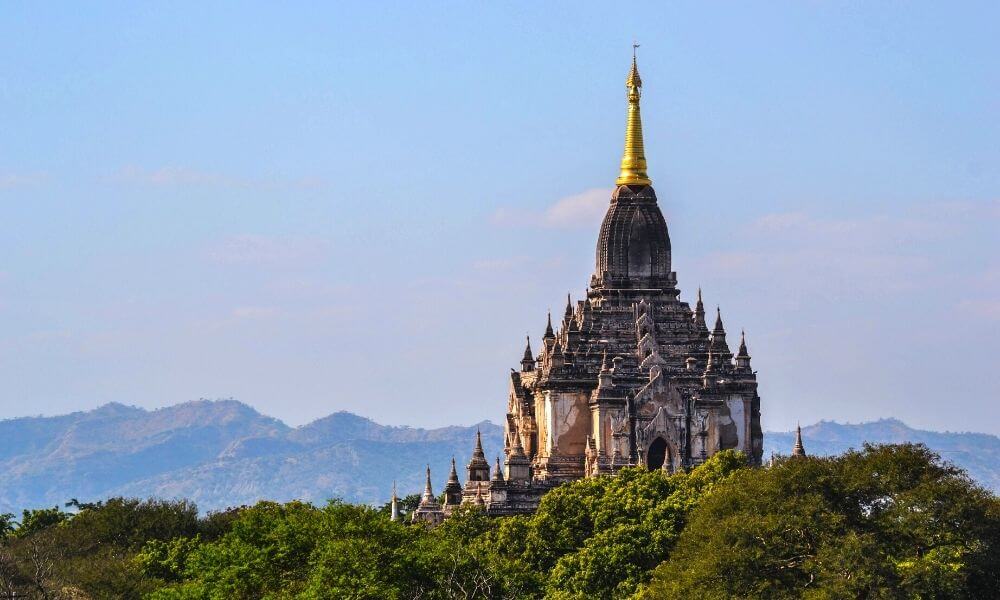 A beautiful temple in Bagan Myanmar