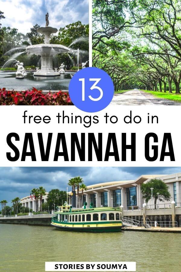 Traveling to Savannah, Georgia on a budget? Here are the 13 best things to do in Savannah for free. Plus lots of tips on how to explore Savannah cheaply. 