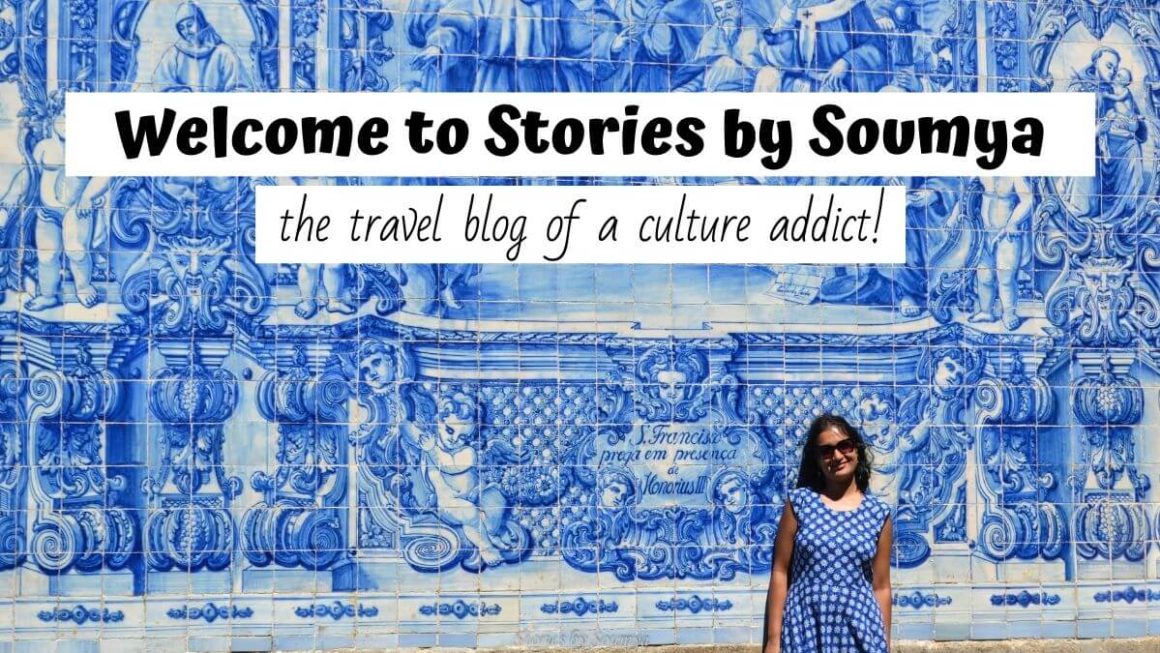 StoriesbySoumya-homepage-Soumya-against-azulejowall-porto