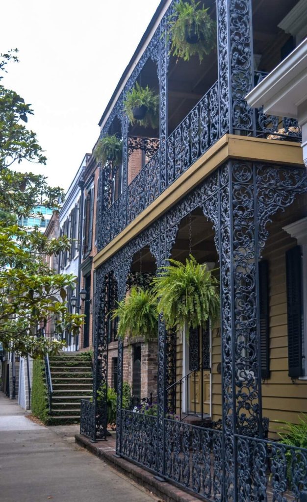 Iron lace work in Savannah