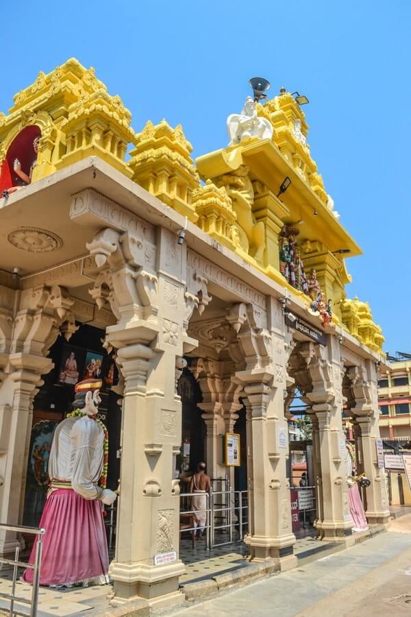 Side view of Shri Krishna Mutt Udupi