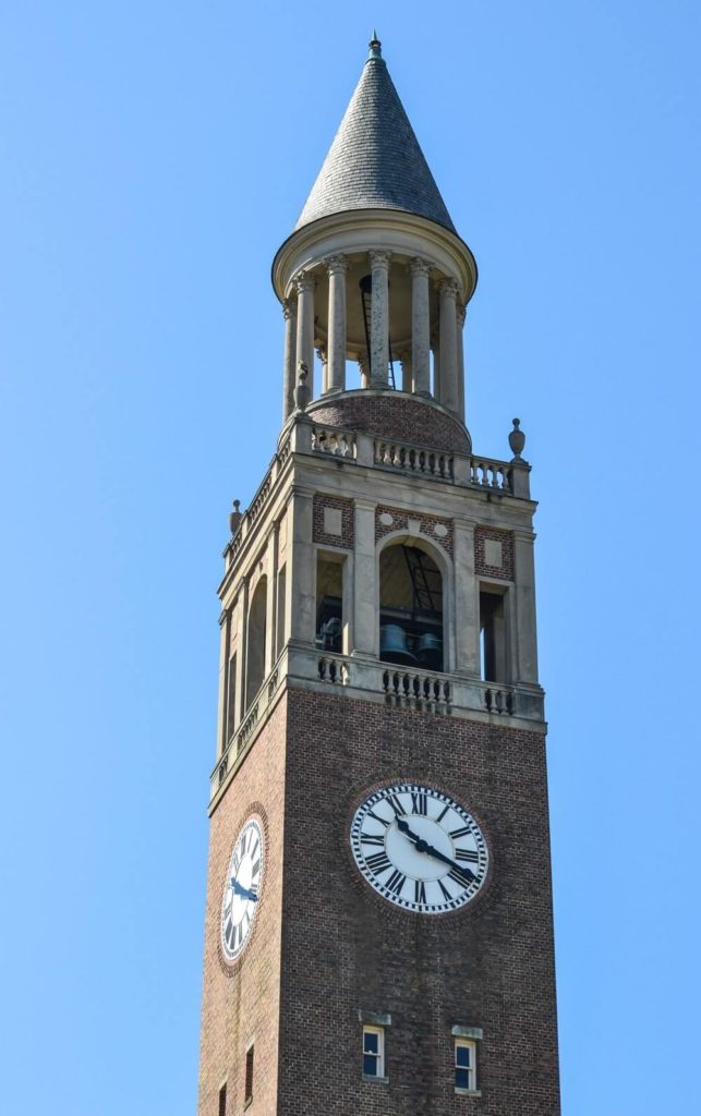 Bell tower at Chapel Hill