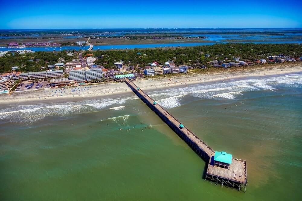 Folly Pier in South Carolina