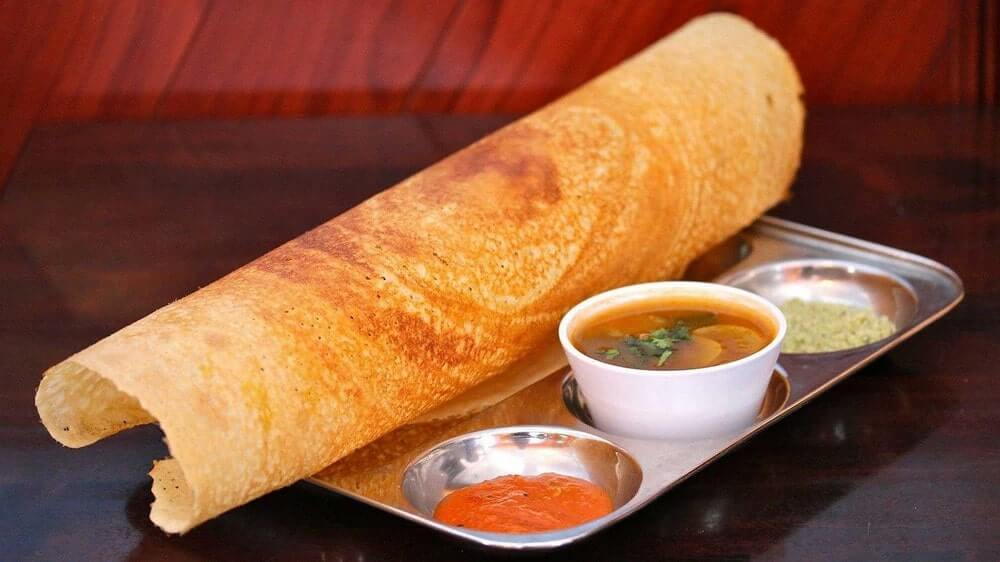 Indian food dosa