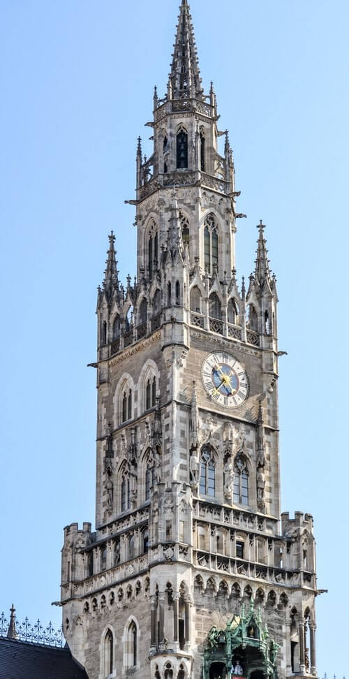 new town hall at Munich