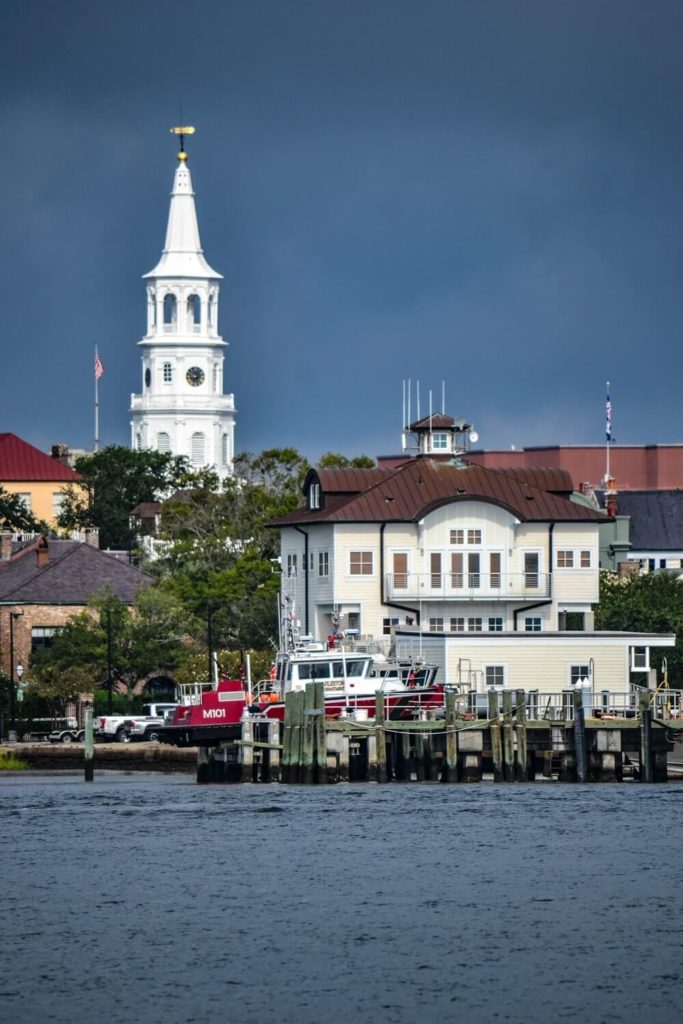 St. Michael's Episcopal Church in Charleston's French Quarter