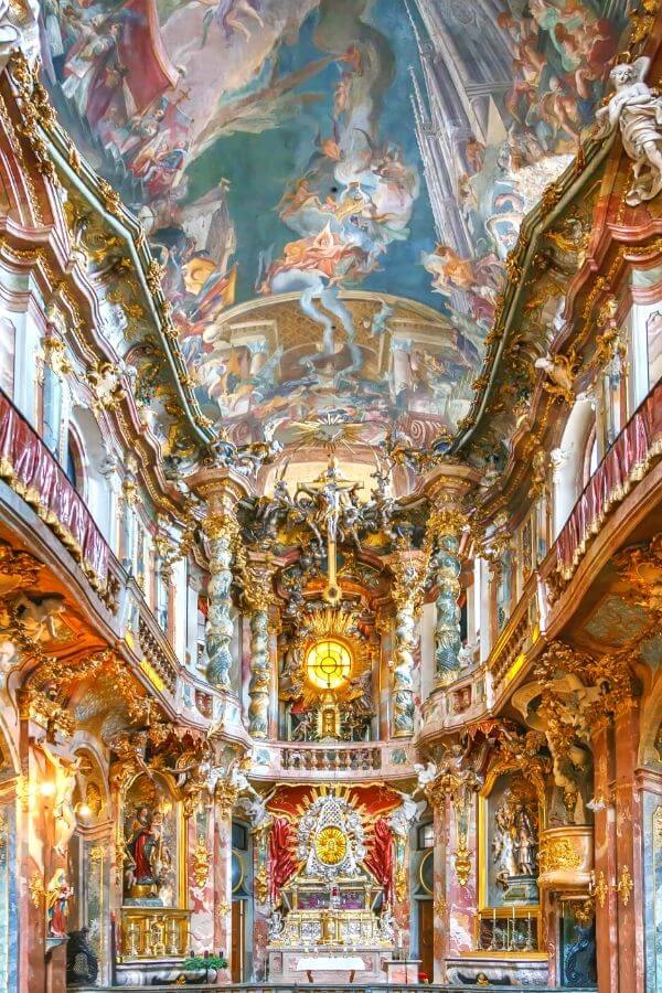 Asam Church in Munich Germany - one of the best places to visit in Munich