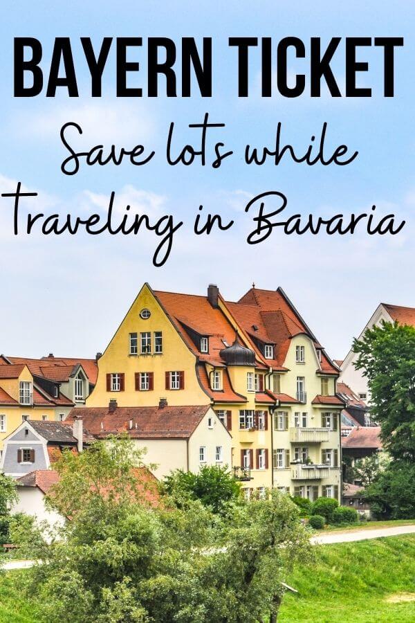 Planning a trip to Bavaria? Keen to save money while traveling in Bavaria? Bayern Ticket is the perfect solution to all your money woes. Travel a lot in Bavaria and save lots more with your Bayern Ticket. Click to find out how. #Bavaria #Germany