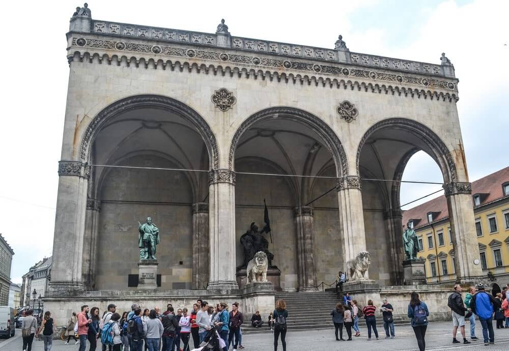 Munich Feldherrnhalle or Field Marshalls Hall