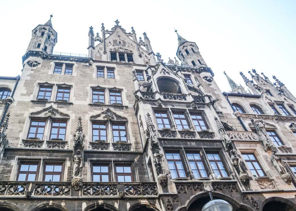 New Town Hall in Marienplatz Munich