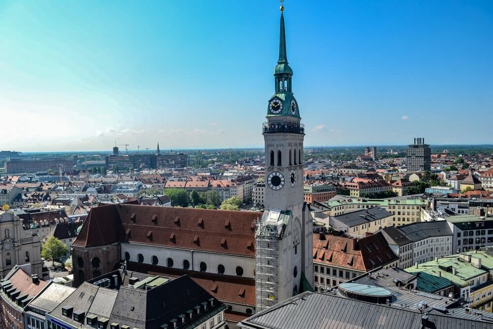 Alter Peter - The Tower at St. Peter's Church Munich