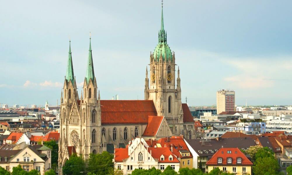 St. Paul's Church in Munich Germany