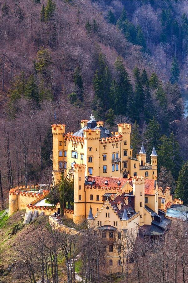 Hohenschwangau - one of the most beautiful fairytale castles in Germany