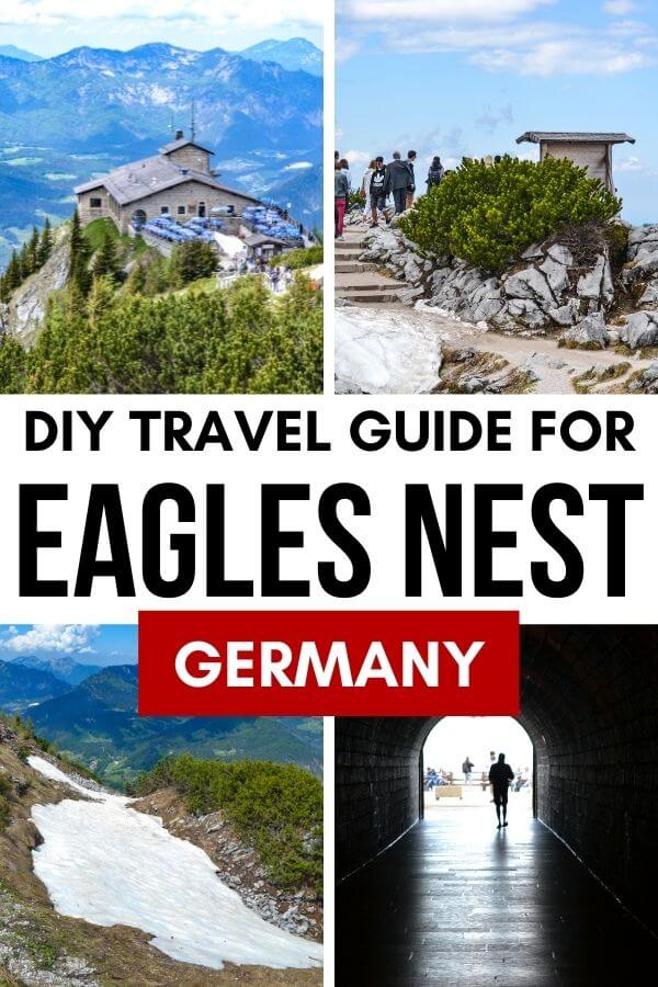 Visiting Hitler's Eagles Nest in Germany? Here's the perfect Eagles Nest travel guide for you that will not only help you plan an amazing DIY tour of Eagles Nest but also give you lots of tips to make the most of your day at Kehlsteinhaus in Germany. #EaglesNest #Germany #Bavaria