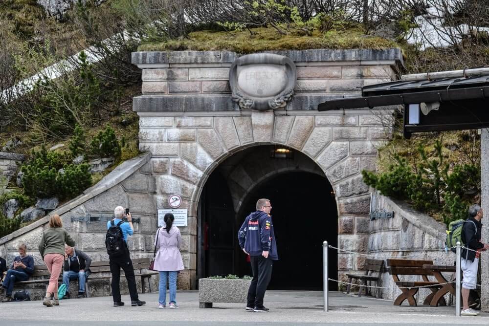 Entrance to Kehlsteinhaus in Germany