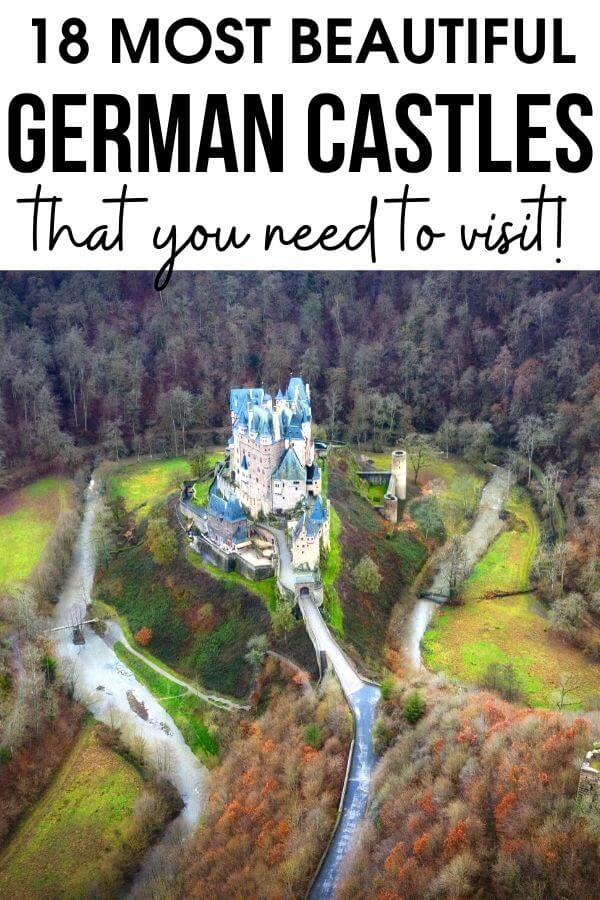 Looking for the most beautiful castles in Germany that are not just Neuschwanstein? Well, look no further because we have the perfect German castles guide that will take you to 17 magical castles in Germany plus the Neuschwanstein. #Germany #Europe