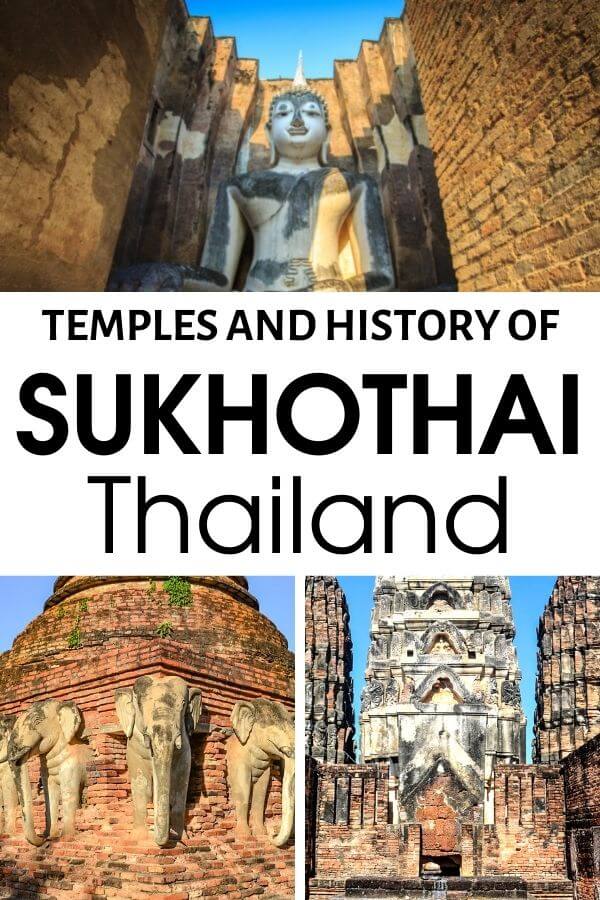 Traveling to Sukhothai Thailand? Looking for the best things to do in Sukhothai Historical Park? Be sure to grab this ultimate travel guide for Historical Park of Sukhothai with the best Sukhothai temples to visit, best Buddha statues to check out, and all about the beautiful Wat Mahathat. #Sukhothai #Thailand