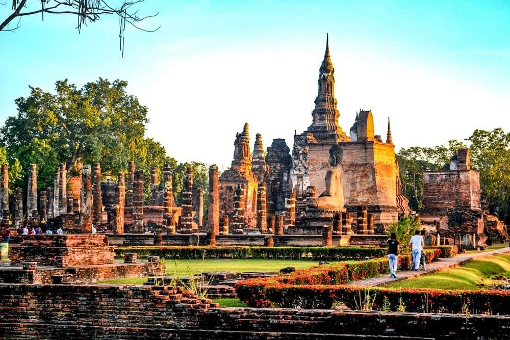 Wat Mahathat in Sukhothai