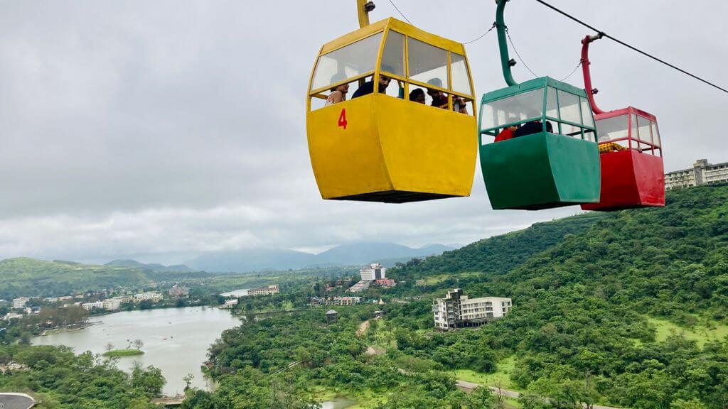 Pushpak Ropeway in Saputara Hill Station Gujarat