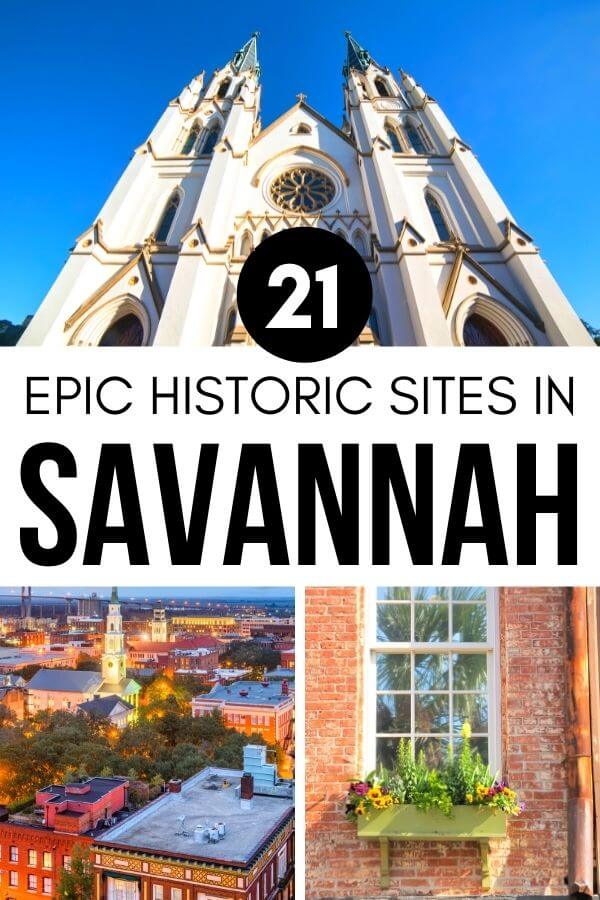 Visiting Savannah GA? Looking for the best historical things to do in Savannah? Grab this ultimate list of 21 best historic sites in Savannah that every history lover needs to have. Add these old historic Savannah attractions to your Savannah itinerary for a memorable trip to the South. #Savannah #History #SouthernUSA