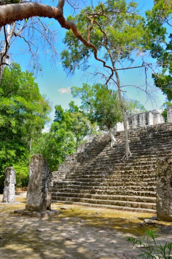 Calakmul Mayan ruins in Mexico