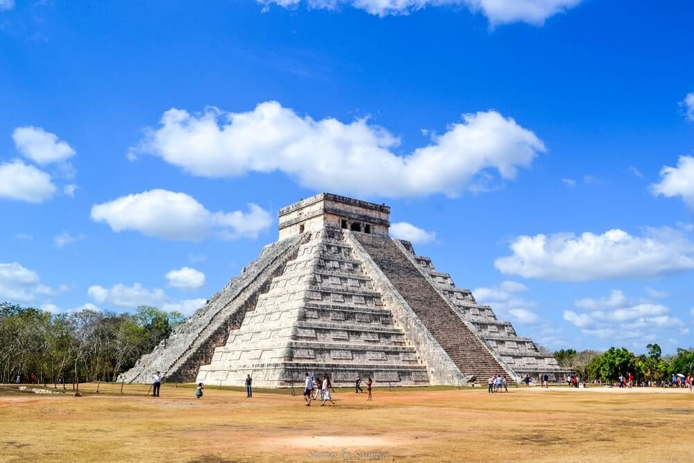 Temple of Kukulkan at Chichen Itza