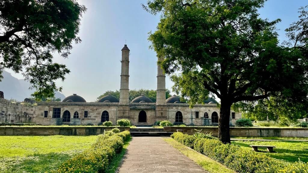 Saher ki Masjid inside the citadel walls in Champaner