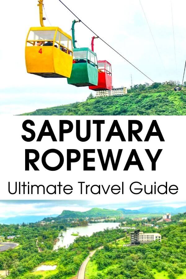 Visiting Saputara Gujarat and wish to ride the Saputara ropeway? Grab this ultimate Saputara cable car guide with all details of tickets, opening hours, things to do and plan a memorable ropeway trip. #Saputara #India