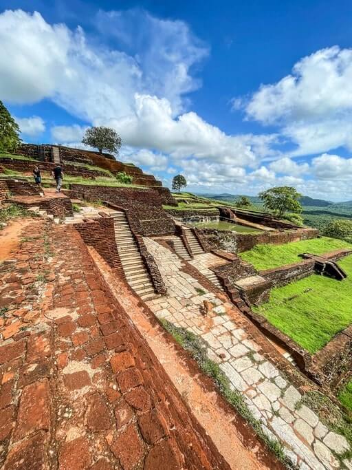 Citadel ruins - Sri Lanka's Lion Rock