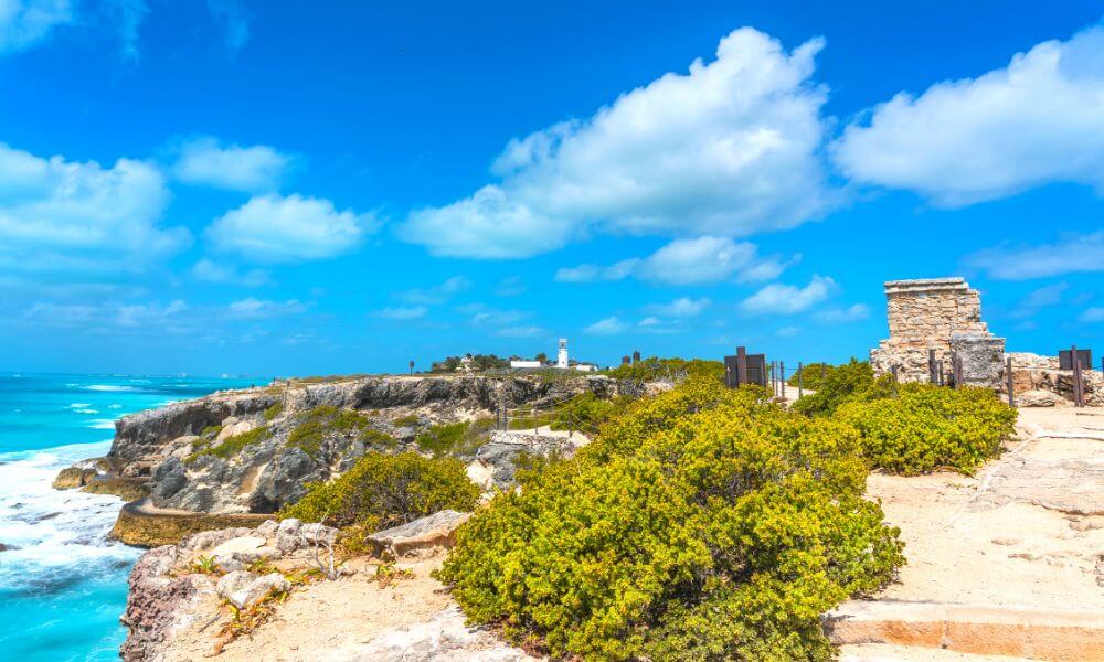 The Mayan ruins of Isla Mujeres