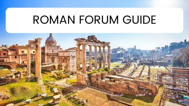 Visiting Roman Forum in Rome? Grab this know-it-all Roman Forum travel guide with details on Forum tickets, hours, history, and best things to do. Plan an epic Roman Forum trip with this easy-to-use Roman Forum travel guide.