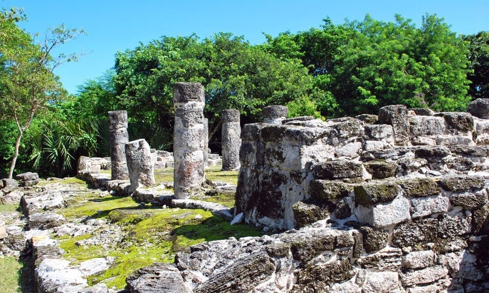 Ruins of San Gervasio in Cozumel