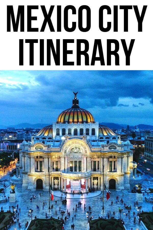 Traveling to Mexico City? Looking for the best Mexico City itinerary? Grab this ultimate 4-day itinerary for Mexico City with the best places to visit, recommended tours, and best places to stay. Plan a memorable Mexico City trip. #MexicoCity #Mexico