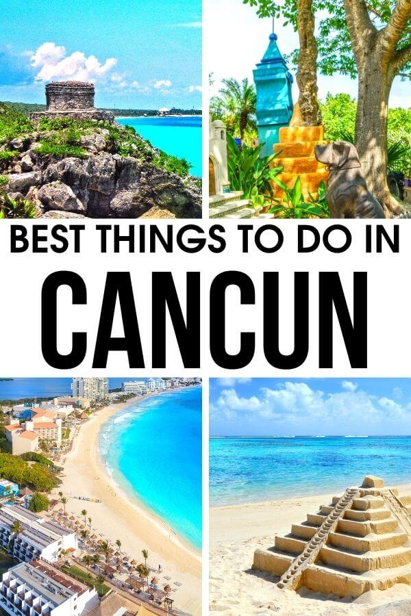 Traveling to Cancun Mexico? Looking for the best things to do in Cancun? Here's an ultimate Cancun travel guide with the top 17 things to do in Cancun, Mexico. Add them to your Cancun bucket list and plan a memorable Cancun trip. #Cancun #Mexico